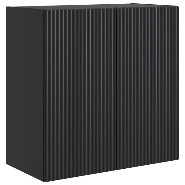 vidaXL Armoire Murale Noir 59 x 31 x 60 cm Bois d'ingénierie