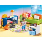 Playmobil 70209 - dollhouse la maison traditionnelle - chambre d'enfant avec canapé-lit