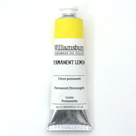 Peinture à l'huile Williamsburg 37ml Citron permanent S3