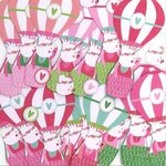 20 formes découpées - nounours joséphine
