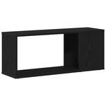 Meuble TV vidaXL Blanc 80x24x32 cm en bois aggloméré