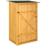 Tectake Armoire de jardin adossée