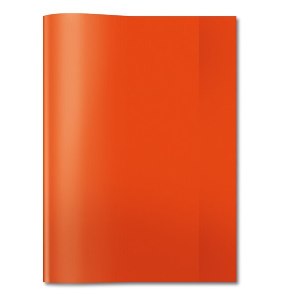 Protège-cahiers format A4 PP Rouge transparent HERMA
