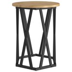 Tables d'appoint vidaXL 2 Pièces en bois d'ingénierie