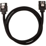 CORSAIR Câble gainé Premium SATA 6Gbps Noir 60cm Droit - (CC-8900252)