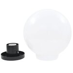 vidaXL Lampes à LED sous forme de boule 4 Pièces Sphérique 25 cm PMMA