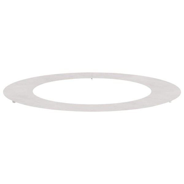 vidaXL Anneau de jardin plat Ø60/90 cm en inox
