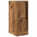 vidaXL Armoire d'apothicaire vieux bois 30x41x77 5cm bois d'ingénierie