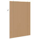 vidaXL Stores et rideaux Marron Clair 150 x 220 cm Bambou