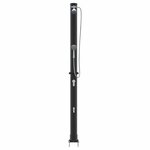 vidaXL Douche solaire extérieure Noir 217 cm PVC  aluminium