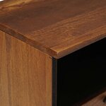 vidaXL Table basse Marron 80 x 54 x 40 cm Bois de mangue massif