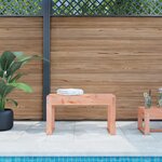 vidaXL Banc de jardin 80x38x45 cm bois massif Douglas