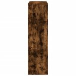 vidaXL Étagère séparatrice de pièce chêne fumé 69 5x29x103 5 cm