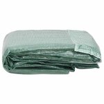 vidaXL Couverture de remplacement de serre (13 5m²) 300x450x200cm Vert