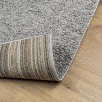 vidaXL Tapis shaggy PAMPLONA poils longs moderne gris 240x340 cm