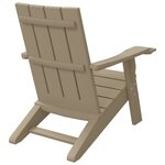 vidaXL Chaise de jardin Adirondack marron clair 75x88 5x89 5 cm PP