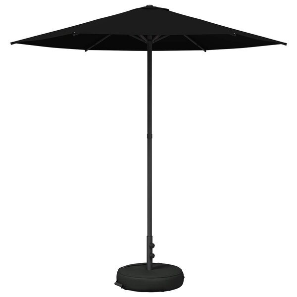 vidaXL Parasol de jardin avec base 230 x 230 cm Polyester
