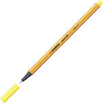 Stylo-Feutre POINT 88 Pointe Fine 0 4 mm jaune citron STABILO