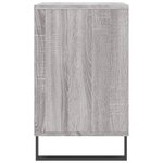 vidaXL Armoire à chaussures Sonoma gris 102x36x60 cm Bois d'ingénierie