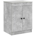 vidaXL Armoire de salle de bain Gris béton 54 x 41 x 70 cm