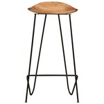vidaXL Tabourets de bar lot de 2 bois d'acacia massif