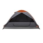 vidaXL Tente de camping à dôme 2 personnes orange imperméable