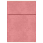 vidaXL Canapé-lit pliable 120 x 67 x 45 cm Rose
