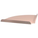 vidaXL Étagère flottante avec étagère 2 Pièces Rose 30 x 30 x 2 cm