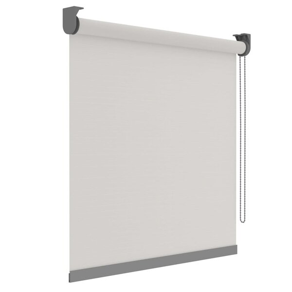 Decosol store roulant deluxe blanc translucide avec motif 60x190 cm