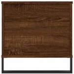 vidaXL Table basse Chêne marron 90x44 5x45 cm Bois d'ingénierie