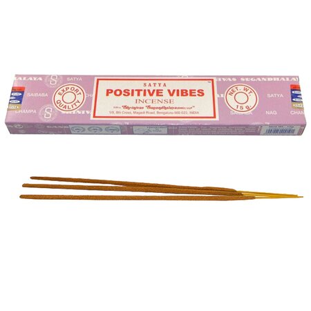 Encens positive vibes - 15 grammes environ 15 bâtonnets
