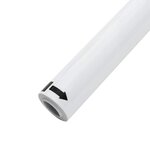 vidaXL Films pour fenêtre 5 Pièces statique dépoli blanc PVC