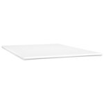 vidaXL Sommier à lattes de lit et matelas et LED Gris foncé 160x200 cm