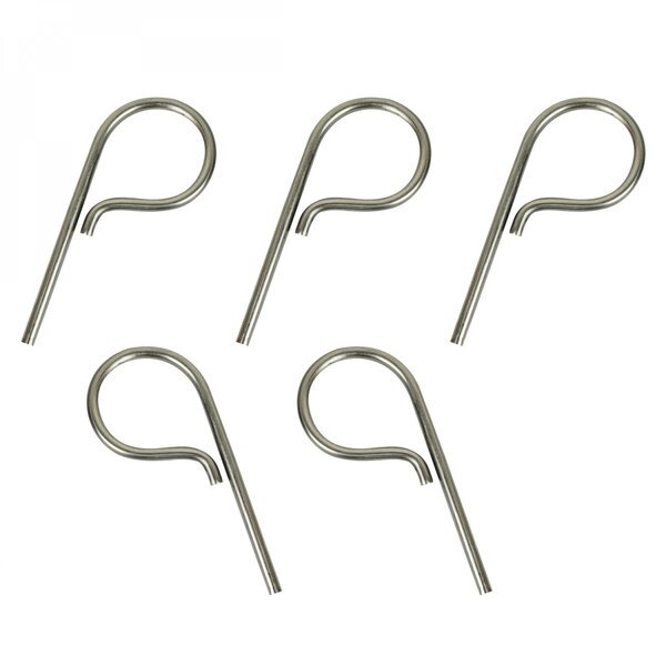 Lot de 5 pitons P Standard en inox 12 cm