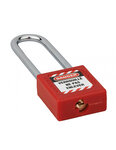 THIRARD - Cadenas de consignation 40mm  anse haute 76mm  Rouge  variure A3Thirard