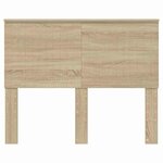 vidaXL Tête de lit Chêne Sonoma 135 cm Bois d'ingénierie