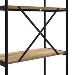 vidaXL Étagère chêne artisanal 80 x 30 x 183 cm Bois d'ingénierie