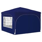 vidaXL Tente de fête pop-up 290 x 290 x 245 cm Bleu