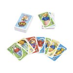 Mattel HFC79 - Jeu de cartes UNO Junior Leo Lausemaus