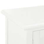 vidaXL Meuble TV Blanc 120x30x40 cm Bois