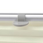 vidaXL Store plissé Crème M04/304