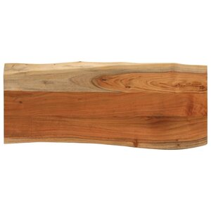 vidaXL Dessus de table 90x40x3 8 cm rectangulaire bois massif acacia