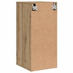 vidaXL Armoire à chaussures chêne artisanal bois d'ingénierie