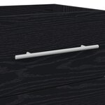 vidaXL Meuble de Lavabo de Salle de Bain Chêne noir 41 x 38 5 x 48 cm