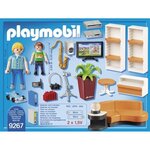 Playmobil 9267 - city life - la maison moderne - salon équipé