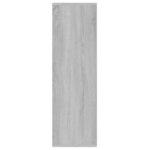 vidaXL Armoire à livres sonoma gris 98x29x97 5 cm
