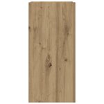 vidaXL Buffet en chêne 45x35x75 cm Bois d'ingénierie