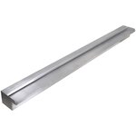 vidaXL Lame d'eau rectangulaire pour piscine Acier inoxydable 120 cm