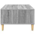 vidaXL avec stockage avec porte Sonoma gris 103 5 x 60 x 35 cm Bois d'ingénierie