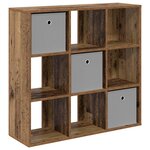 vidaXL Buffet Bois ancien 88 5 x 29 x 84 5 cm